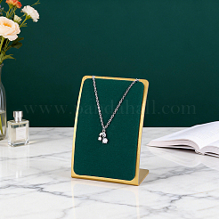 Stainless Steel Cambered Back Single Necklace Display Stands&nbsp;ODIS-WH0099-220B