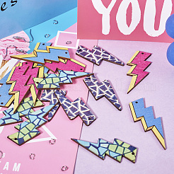 DIY Lightning Bolt Earring Making Kit&nbsp;DIY-TA0006-29