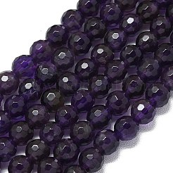 Natural Amethyst Beads Strands&nbsp;G-B165-A10-6mm