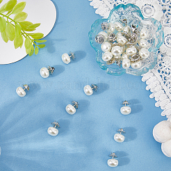 30Pcs ABS Imitation Pearl Brooches&nbsp;JEWB-GF0011-53C