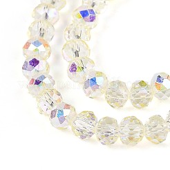 Transparent Glass Beads Strands&nbsp;X-EGLA-N016-6mm-05