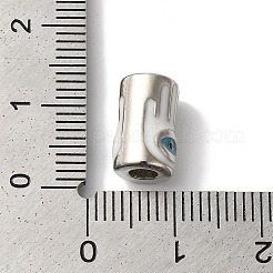 Rack Plating Brass Enamel Beads&nbsp;KK-U019-01P-02