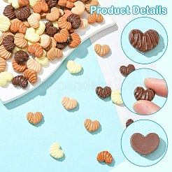 Opaque Resin Imitation Food Decoden Cabochons&nbsp;RESI-CJC0023-11