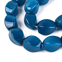 Dyed & Heated Natural Agate Beads Strands&nbsp;G-N359-14A-02