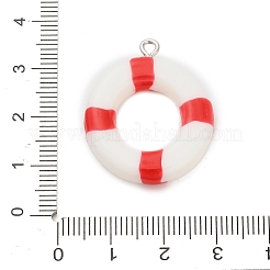 Opaque Resin Pendants&nbsp;RESI-A047-01A