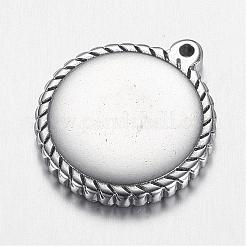 Tarnish Resistant 304 Stainless Steel Pendants&nbsp;STAS-G108-17