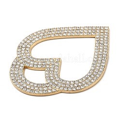 Alloy Rhinestone Big Pendants&nbsp;ALRI-F074-01G-01
