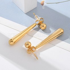 304 Stainless Steel Stud Earrings&nbsp;EJEW-Z084-08G