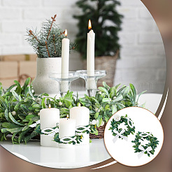PVC Candle Wreath&nbsp;AJEW-NB00003