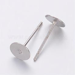 Stud Earring Settings&nbsp;KK-C2899-NFN-1