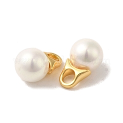 Shell Round Charms&nbsp;FIND-C046-01G