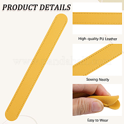 6Pcs Imitation Leather Bag Strap Padding&nbsp;PURS-CL0001-29B