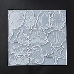 Ocean Theme Animal Cabochon Silicone Molds&nbsp;DIY-L071-01