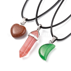 DIY Gemstone Necklace Making Kit&nbsp;DIY-FS0003-59