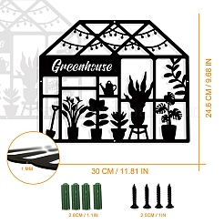Iron Wall Art Decorations&nbsp;HJEW-WH0067-135