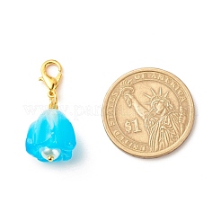 Acrylic Flower Pendant Decorations&nbsp;HJEW-JM00666