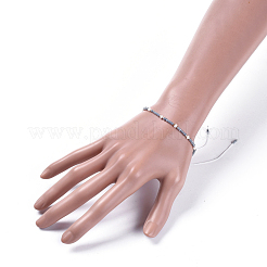 Adjustable Nylon Thread Braided Beads Bracelets&nbsp;BJEW-JB04377-03
