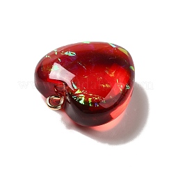 Transparent Resin Pendants&nbsp;LS-RESI-F035-02D