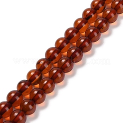 Natural Amber Beads Strands&nbsp;G-Z100-A02-5mm-02