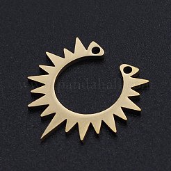 201 Stainless Steel Laser Cut Pendants&nbsp;STAS-S105-T972-2