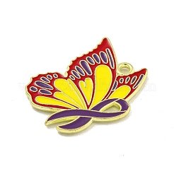 Alloy Enamel Pendants&nbsp;ENAM-Z015-02G-03