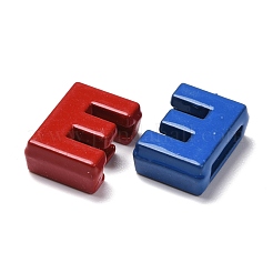 Alloy Spray Paint Slide Charms&nbsp;PALLOY-TAC0018-03-E