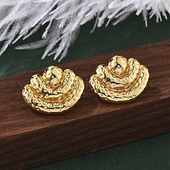 304 Stainless Steel Stud Earrings for Women&nbsp;EJEW-U052-04G
