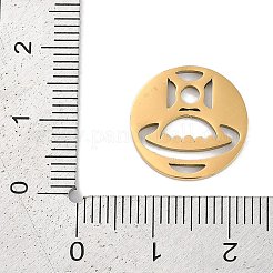 Ion Plating(IP) 304 Stainless Steel Pendants&nbsp;STAS-R135-10G