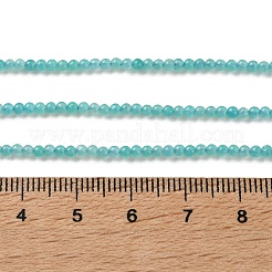 Natural Amazonite Beads Strands&nbsp;X-G-Z150-B01-2mm