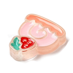 Translucent Resin Imitation Food Decoden Cabochons&nbsp;RESI-H147-01M