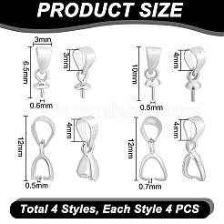 925 Sterling Silver Snap on Bails&nbsp;FIND-PH0021-79A