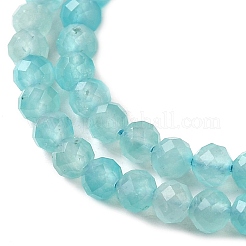 Natural Amazonite Beads Strands&nbsp;G-V001-A01-3MM-01