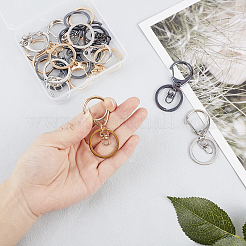 Alloy Keychain Clasp Findings&nbsp;KEYC-OC0001-002