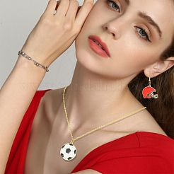 8Pcs 8 Styles Alloy Enamel Pendants&nbsp;ENAM-YW0004-26