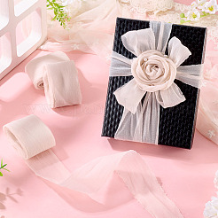 3 Rolls Frayed Polyester Ribbon&nbsp;OCOR-TA0002-97D