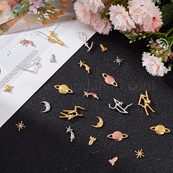 17 Style Alloy Cabochons&nbsp;MRMJ-GF0001-34