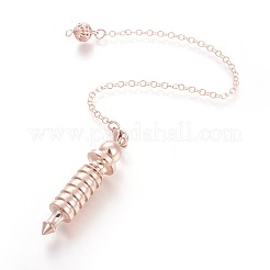 Brass Coil Dowsing Pendulums&nbsp;KK-G771-01