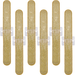 6Pcs Plastic Slap Bracelets&nbsp;BJEW-CN0001-18B