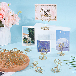 16Pcs 4 Styles Iron Name Card Holder&nbsp;AJEW-SP0004-66