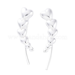 S999 Fine Silver Stud Earrings&nbsp;EJEW-F356-04S