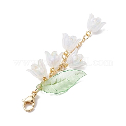 Lily Flower Acrylic Pendant Decorations&nbsp;HJEW-JM02333