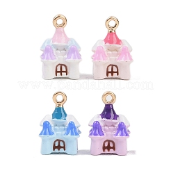 Alloy Enamel Pendants&nbsp;ENAM-A012-07G
