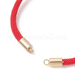 Round Nylon Twisted Cord Bracelet Making&nbsp;AJEW-JB01582-02