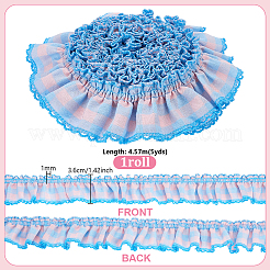 5Yards Polyester Ruffled Trimming&nbsp;DIY-PH0038-31C