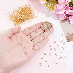 450Pcs Brass Open Jump Rings&nbsp;KK-BBC0026-15