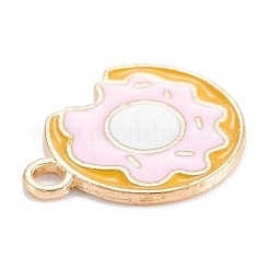 Light Gold Plated Alloy Enamel Pendants&nbsp;LS-ENAM-R136-29