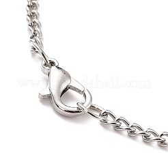 Best Friends Alloy Pendant Necklaces&nbsp;LS-NJEW-K124-02B-P