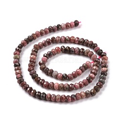 Natural Rhodonite Beads Strands&nbsp;G-E591-03