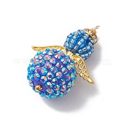 Seed Beads Alloy Pendants&nbsp;PALLOY-MZ00284-05