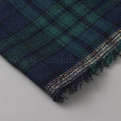 Cotton Tartan Pattern Fabric&nbsp;DIY-WH0759-35A-02